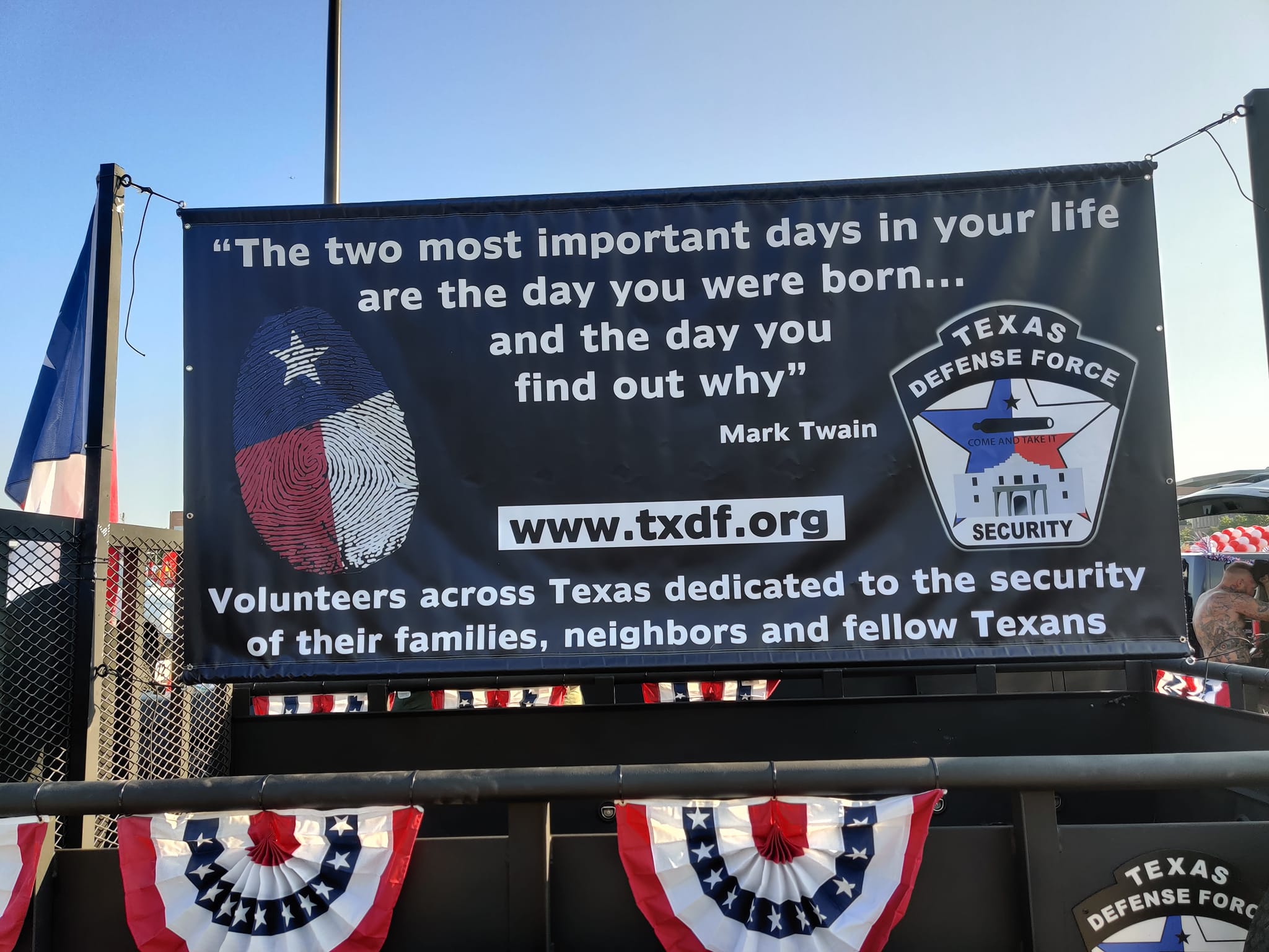 Texas Defense Force Security 2023 Arlington Fourth of July Parade