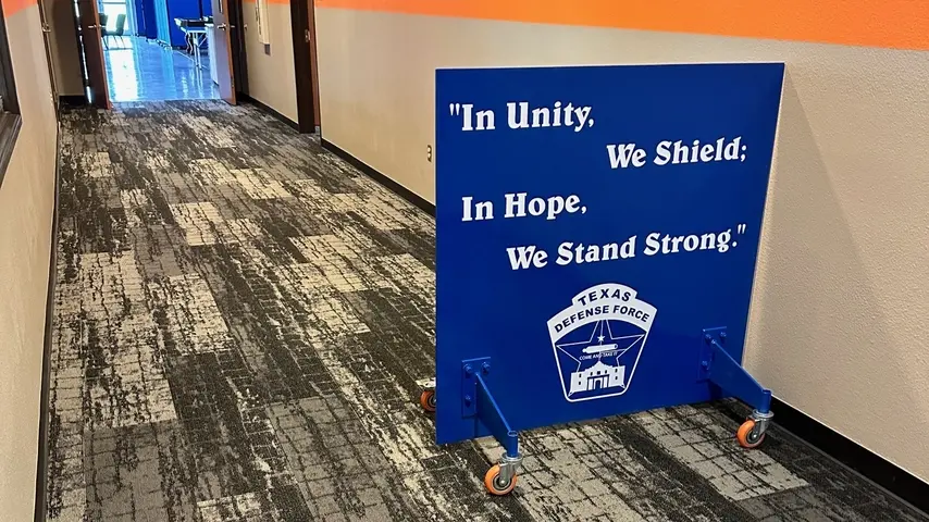 Custom Painted Ballistic Shield