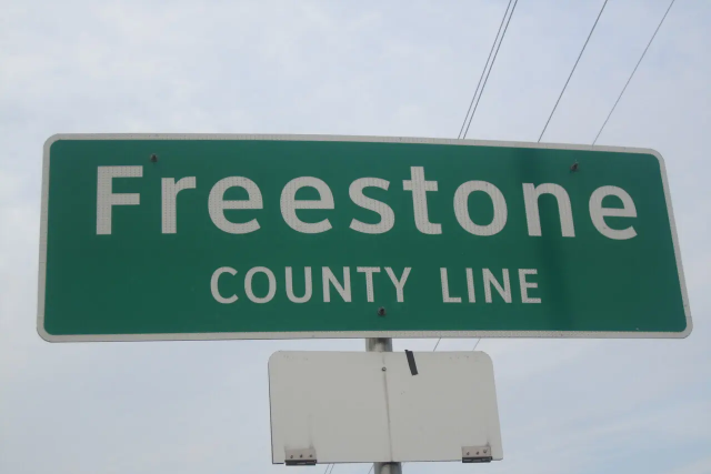 County Line Sign
